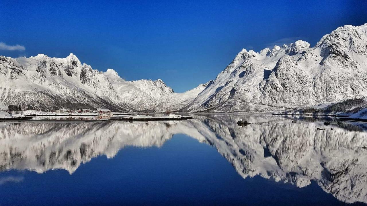 Pilan Lodge Lofoten Vestpollen 외부 사진